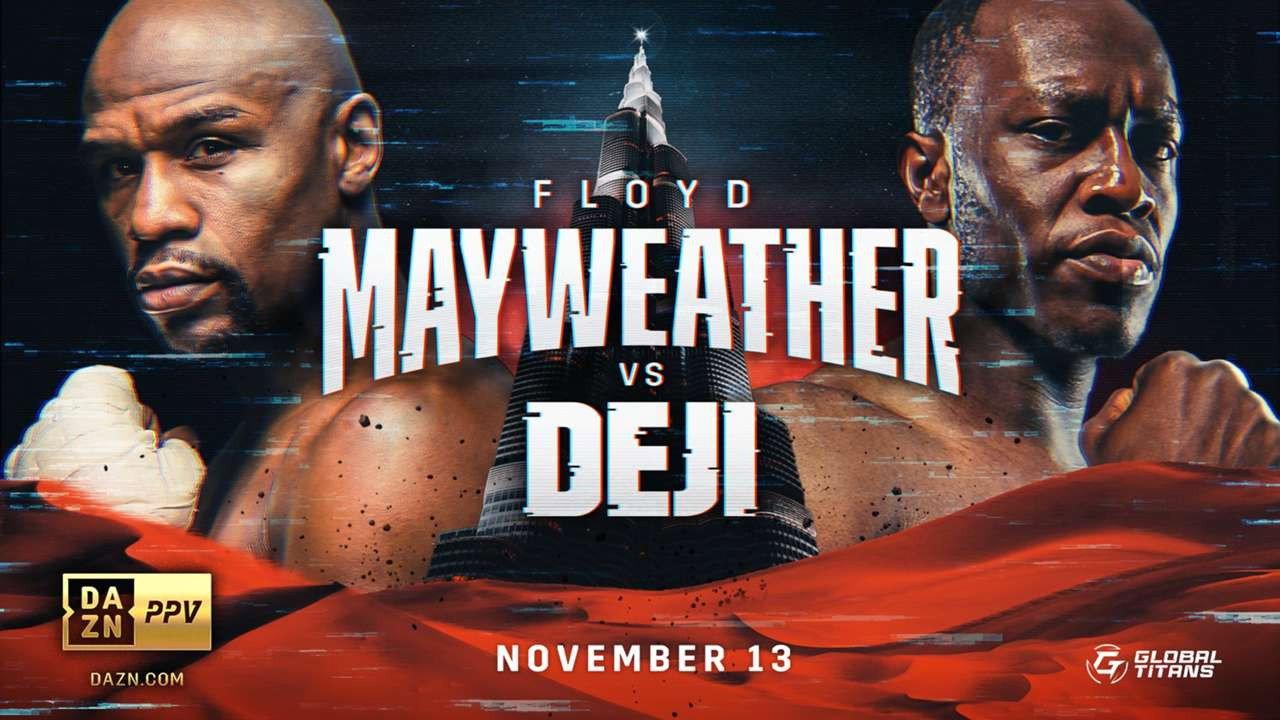 Floyd Mayweather Jr. vs Deji 2022 movie scene