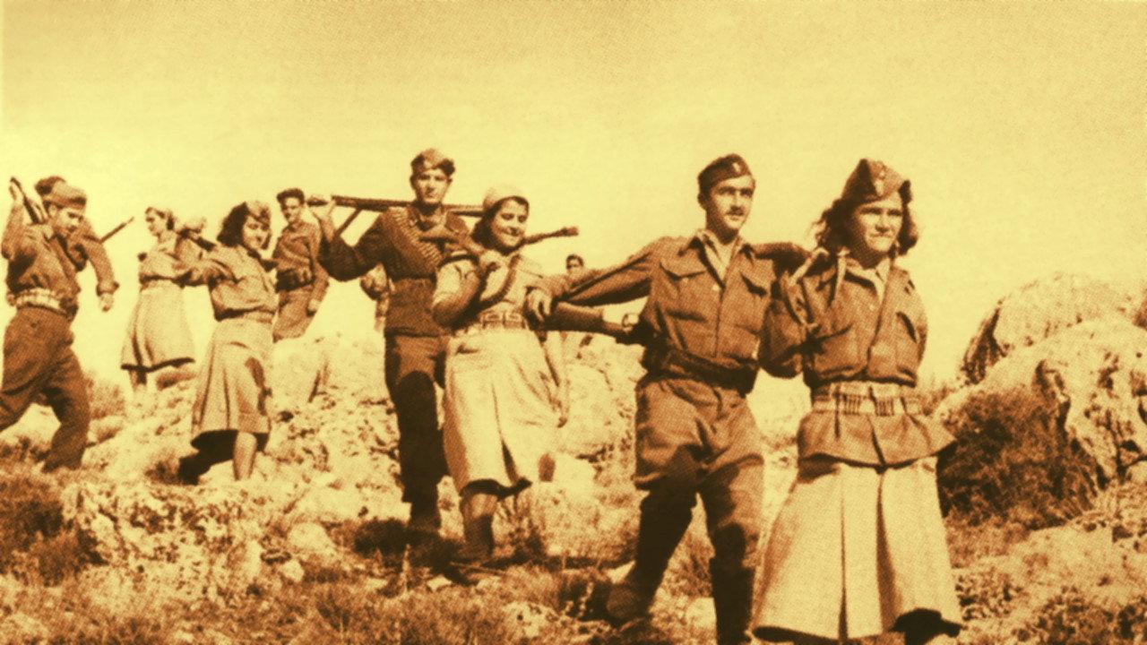 The truth about the children of Greece 1948 movie scene