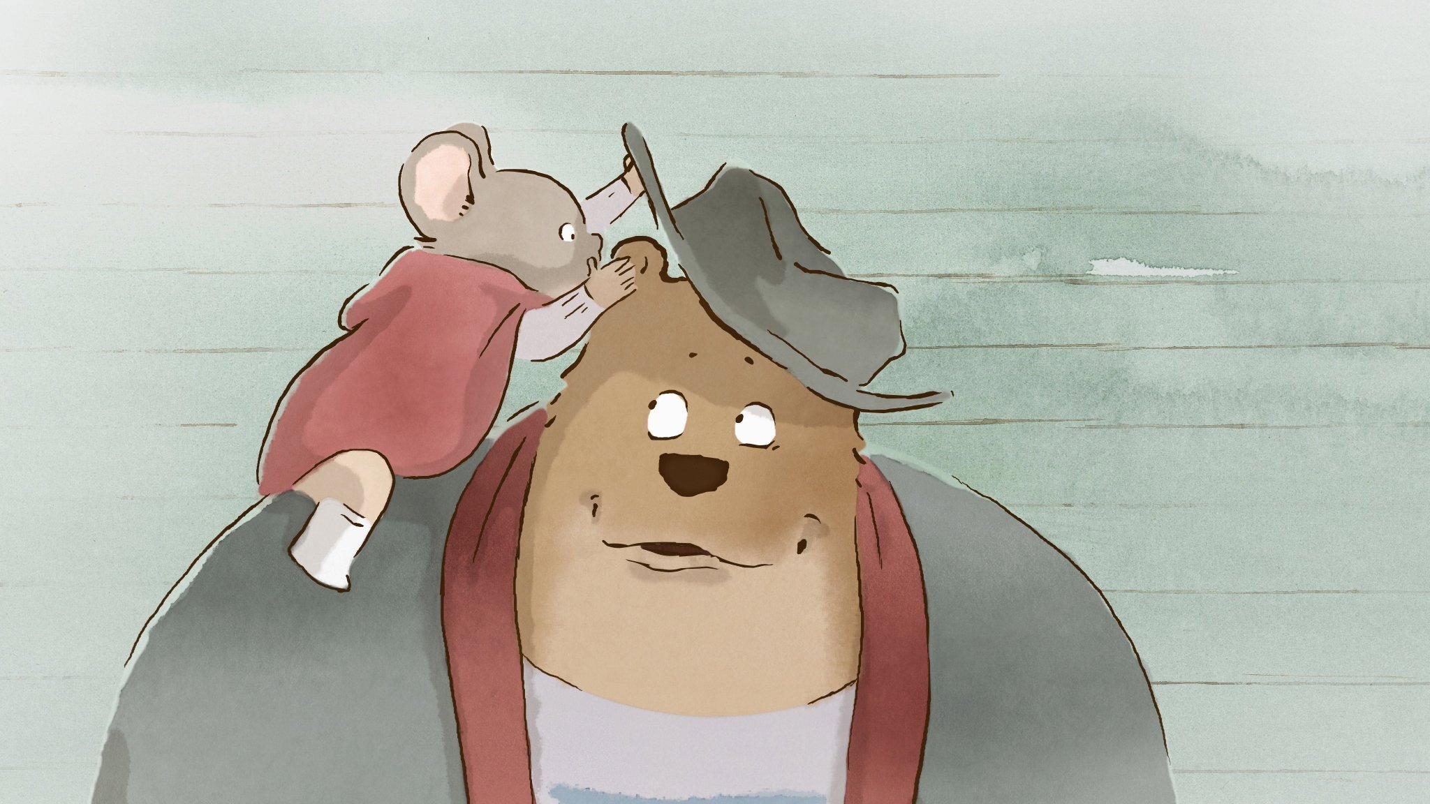 Ernest & Celestine 2012 movie scene