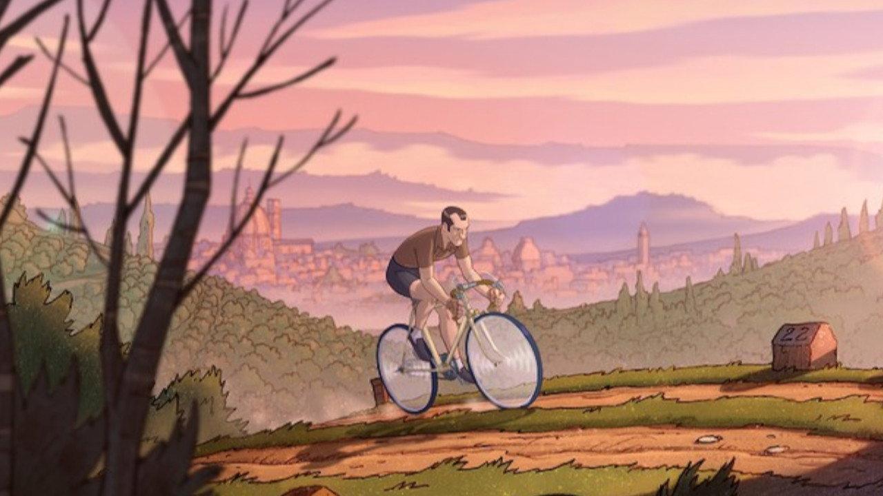 Bartali's Bicycle 2024 movie scene