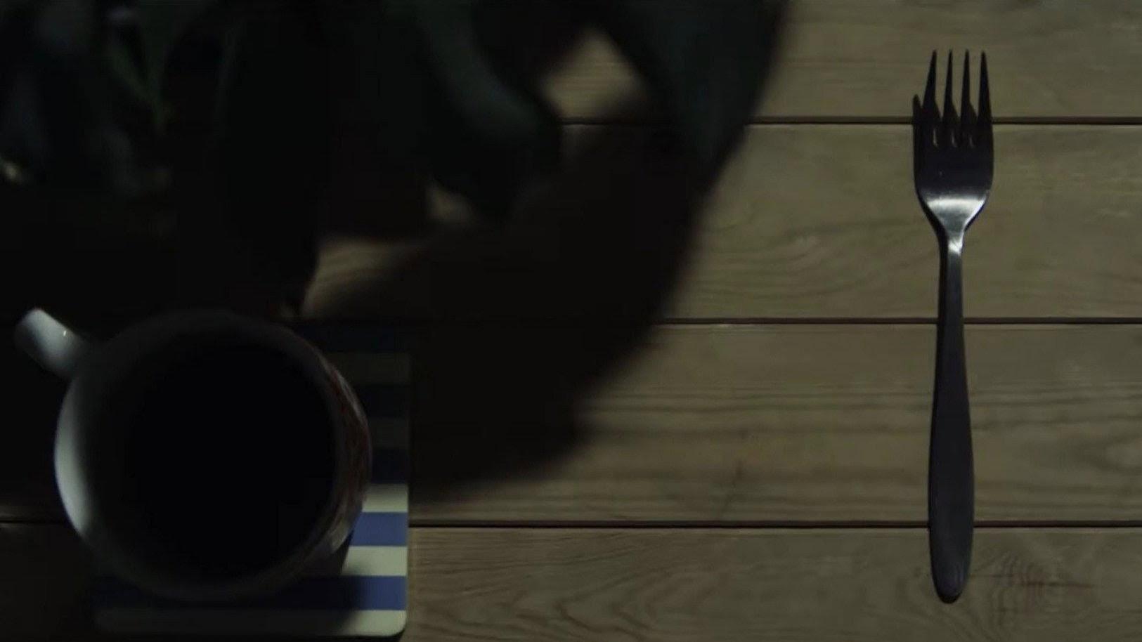The Man with the Fork 2019 movie scene
