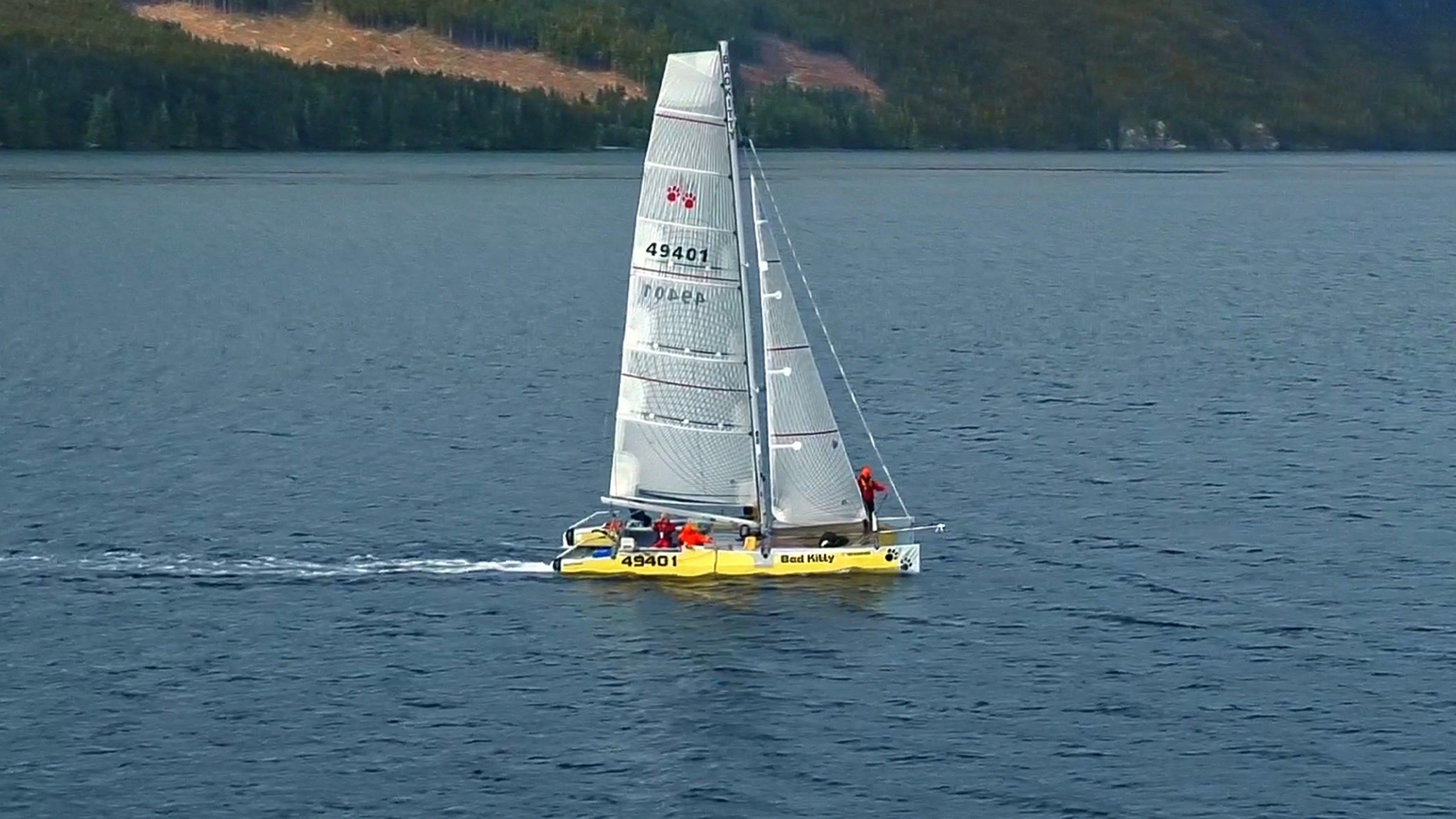 The Race to Alaska 2022 movie scene