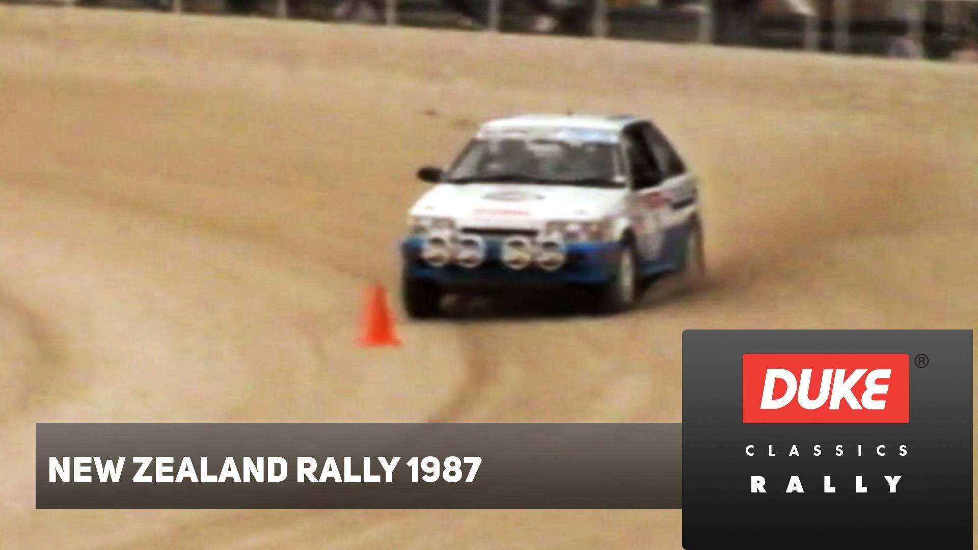 New Zealand Rally 1987 1987 movie scene