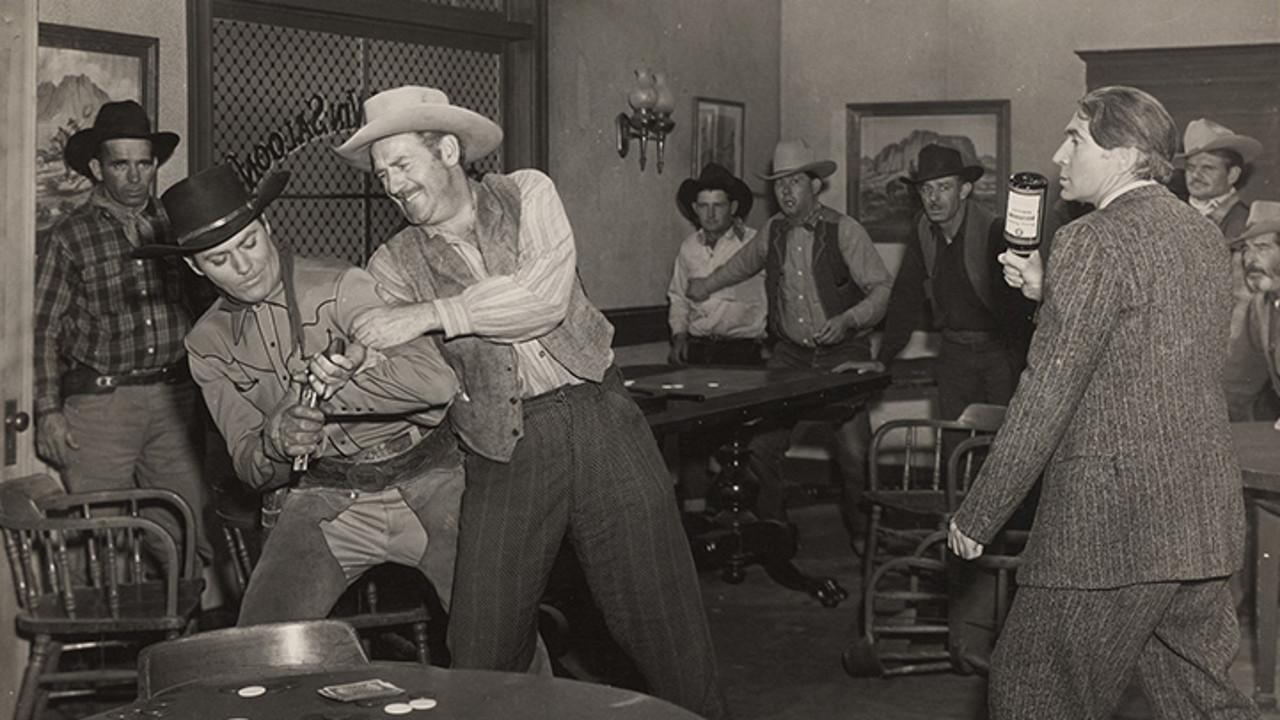 Marshal of Cripple Creek 1947 movie scene