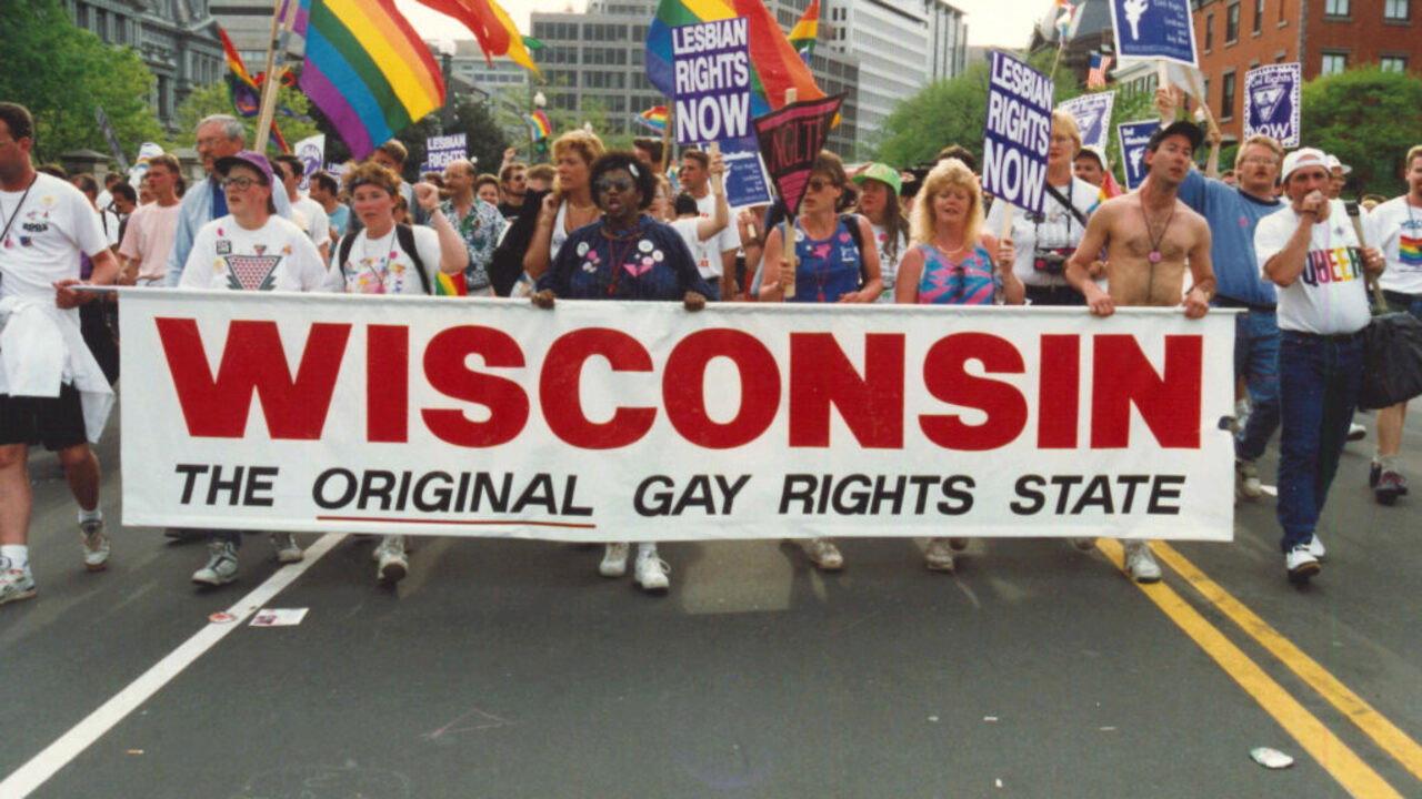Wisconsin Pride 2023 movie scene