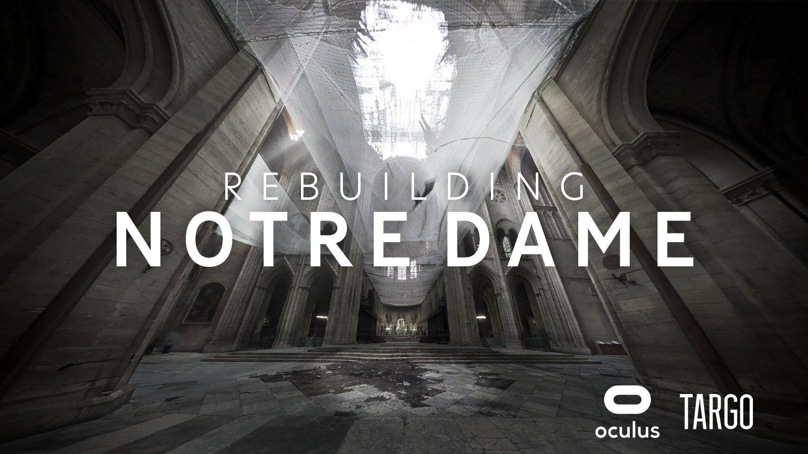 Rebuilding Notre Dame 2020 movie scene