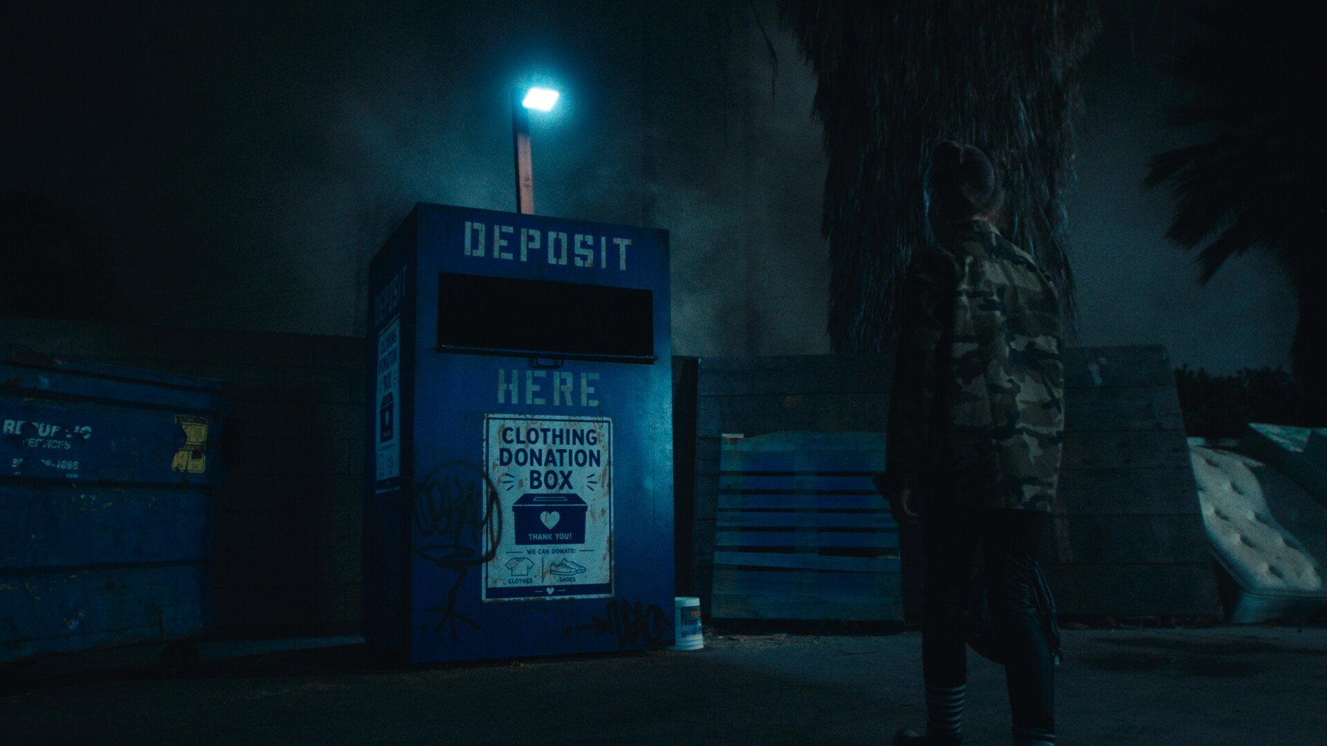 Donation Box 2026 movie scene