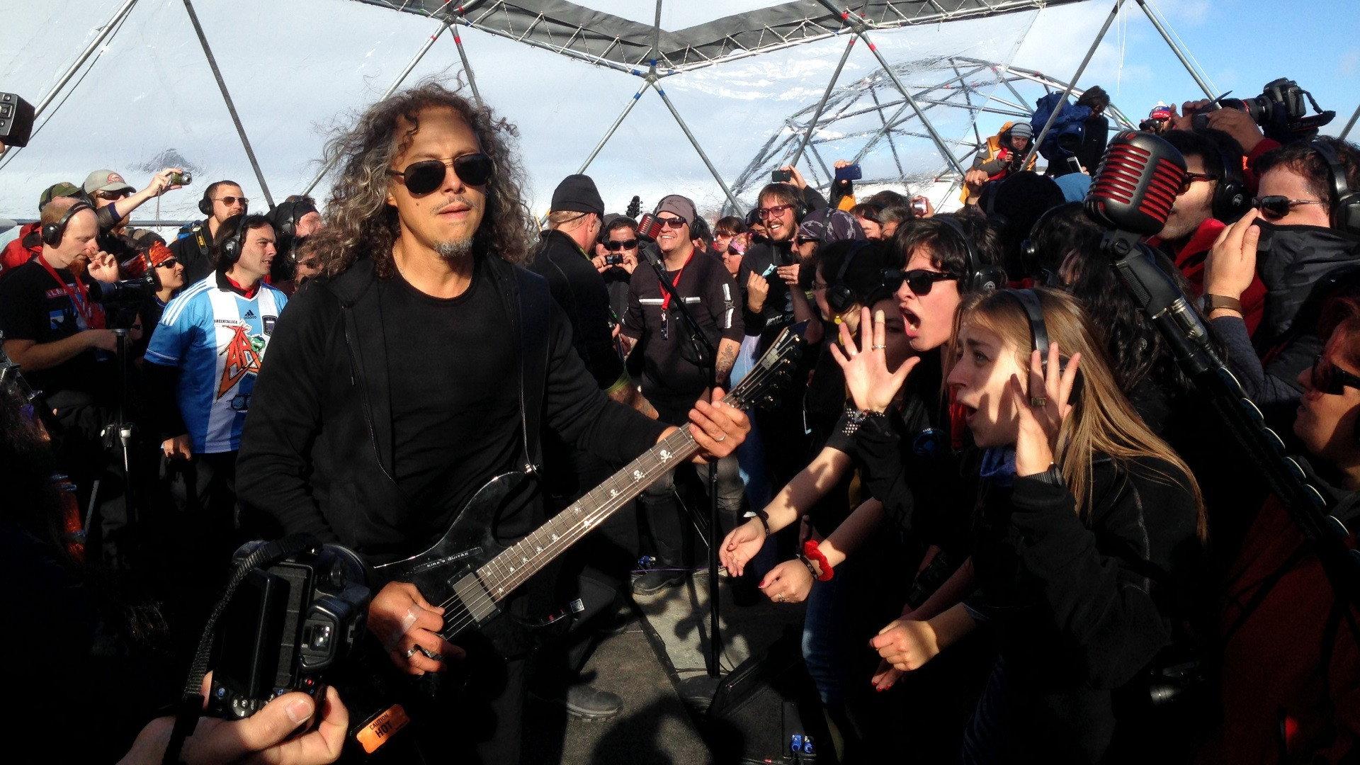 Metallica: Freeze 'Em All - Live in Antarctica 2013 movie scene