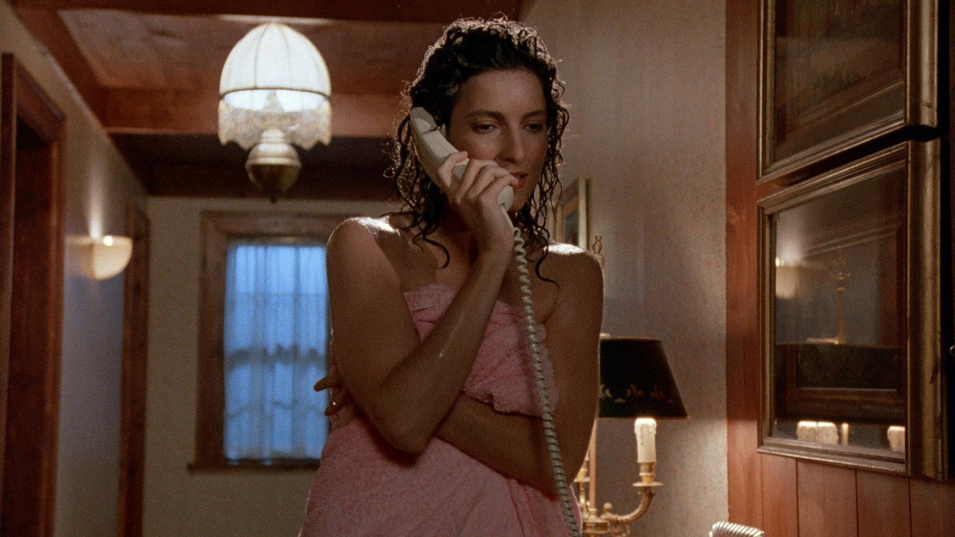 The Caller 1987 movie scene