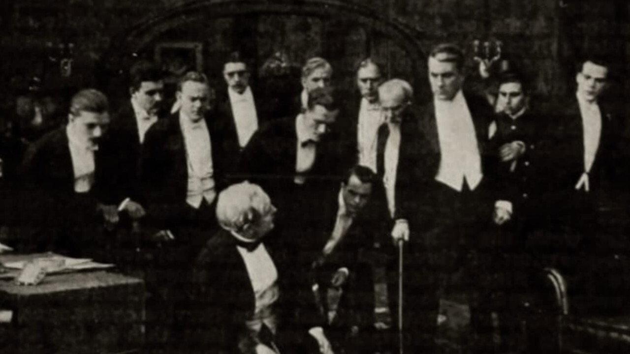 The Man from Nowhere 1916 movie scene