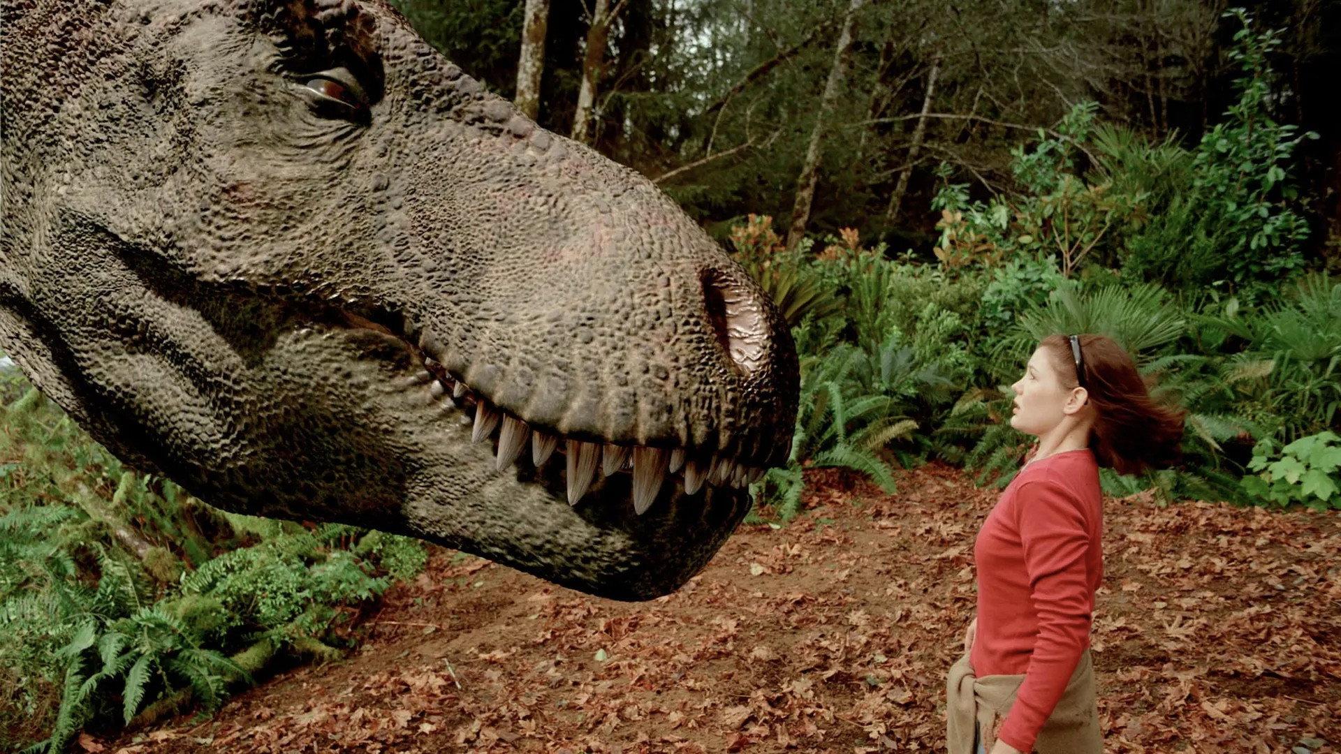 T-Rex: Back to the Cretaceous 1998 movie scene