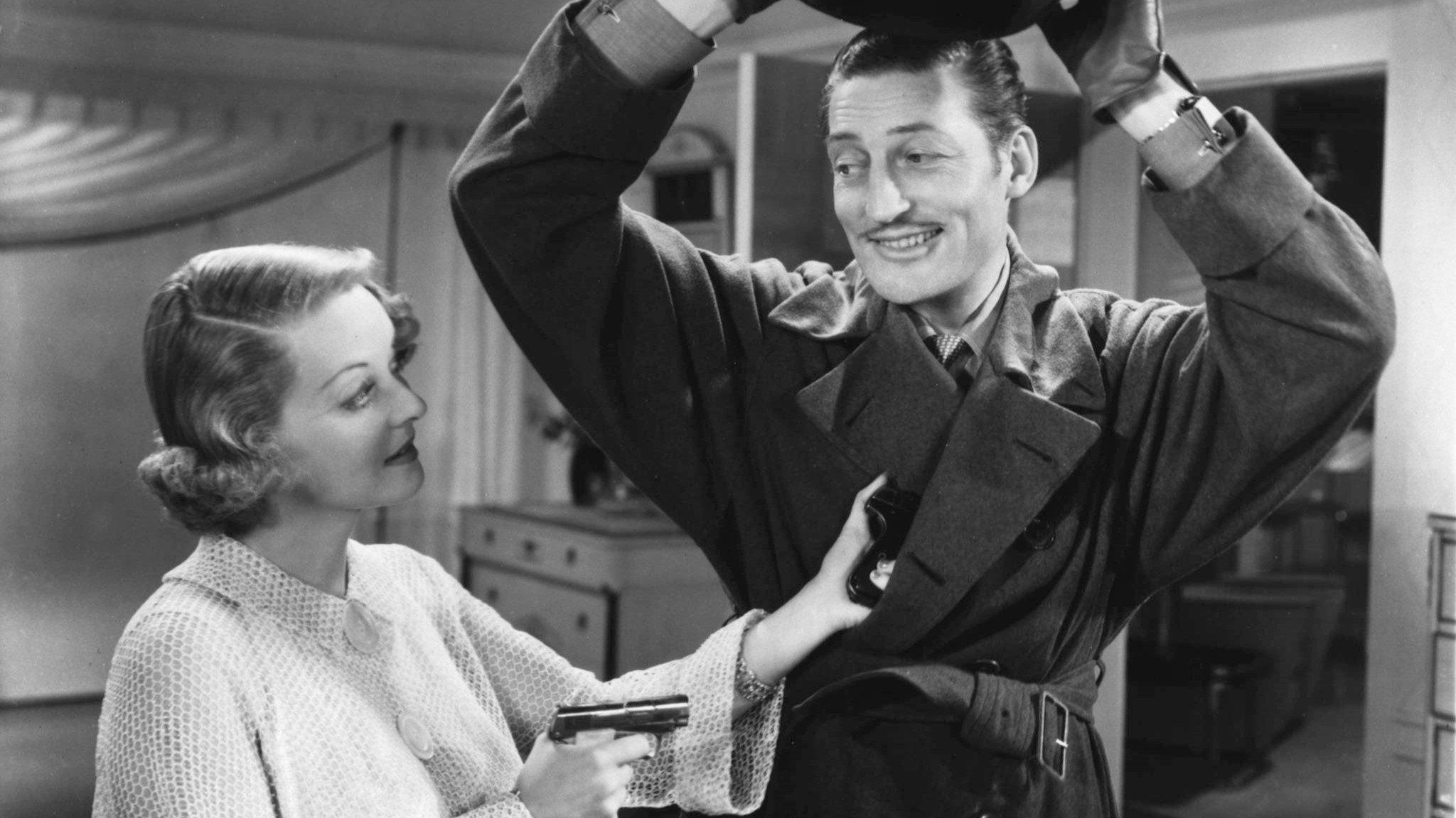 Satan Met a Lady 1936 movie scene