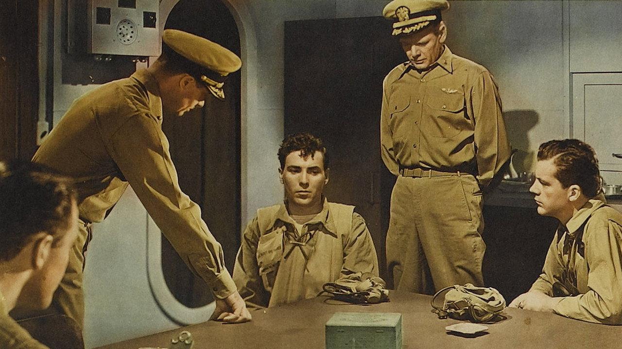 Wing and a Prayer 1944 movie scene