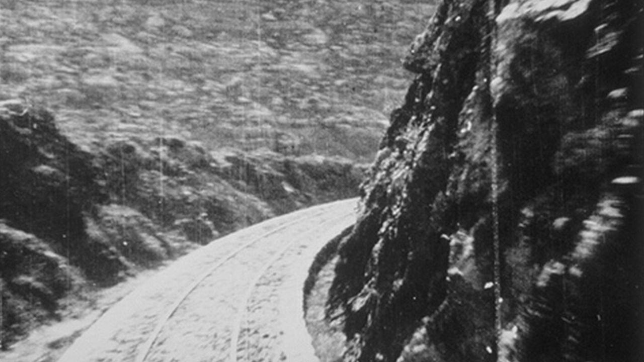 Jaffa : panorama en chemin de fer (collines) 1897 movie scene