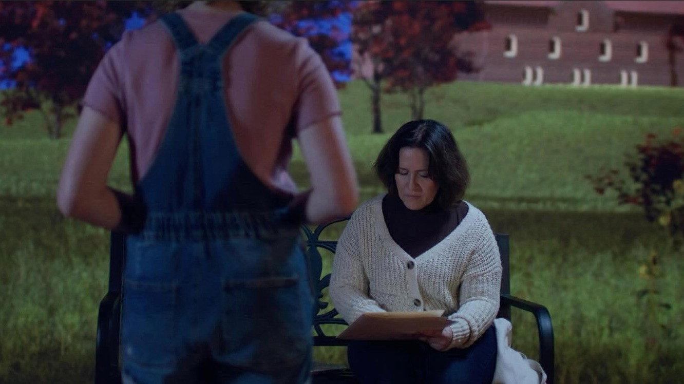 Not Alone: Admissions 2023 movie scene