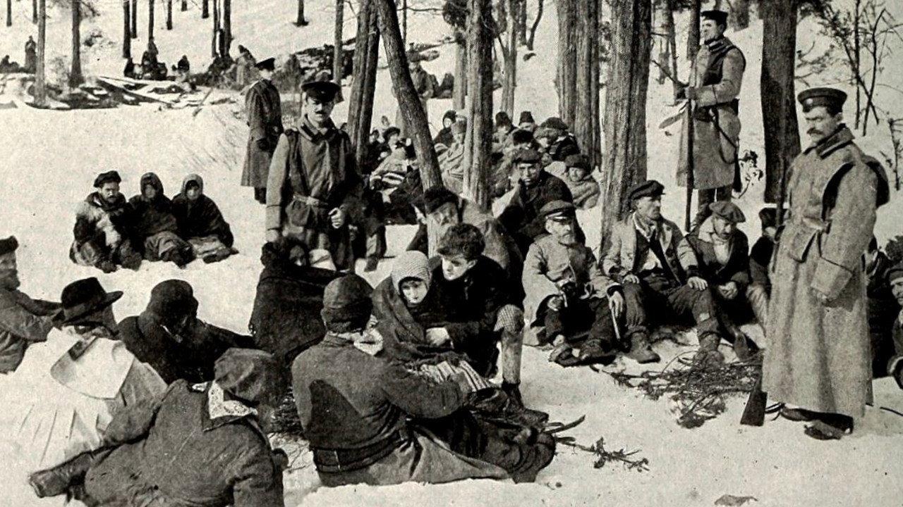 The Crucial Test 1916 movie scene