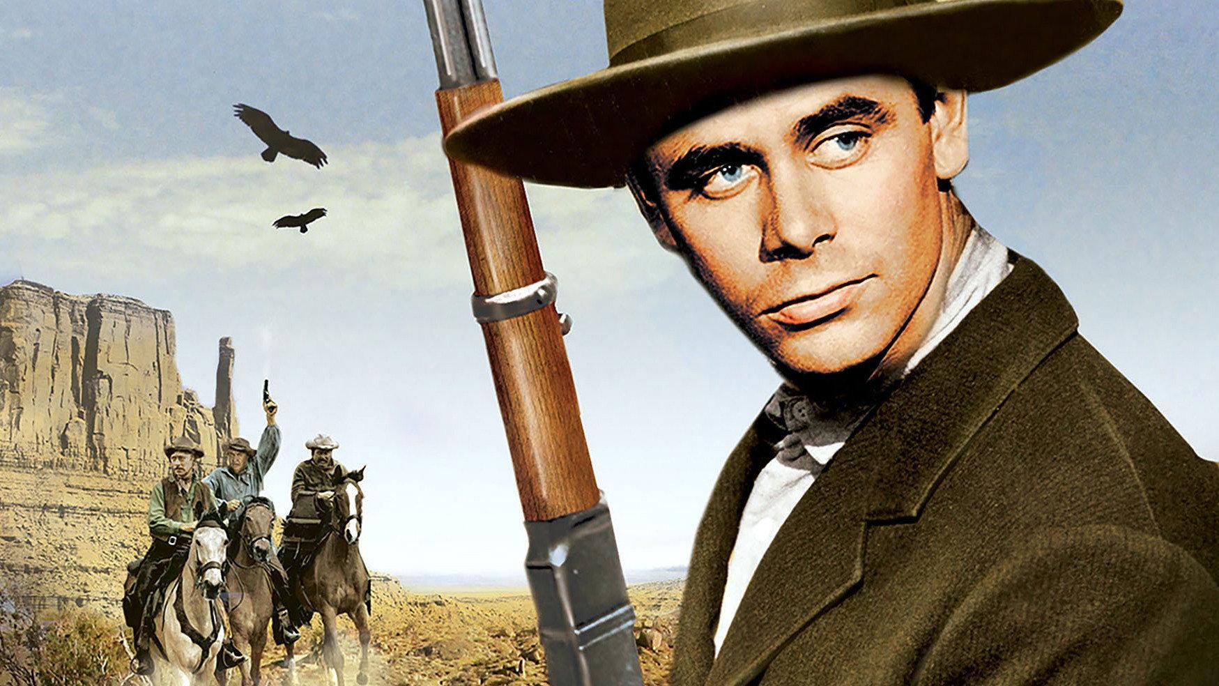 The Desperadoes 1943 movie scene