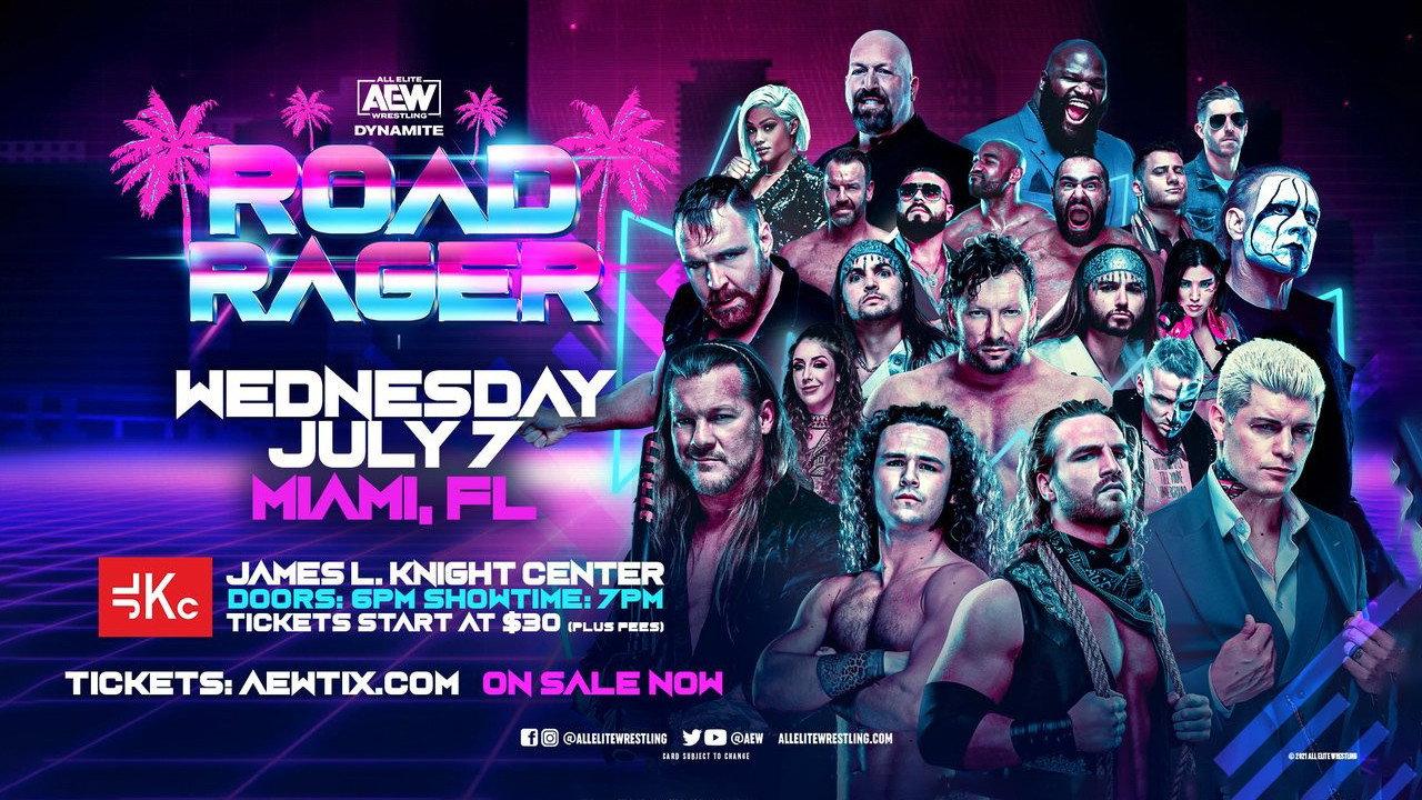 AEW Road Rager 2021 movie scene