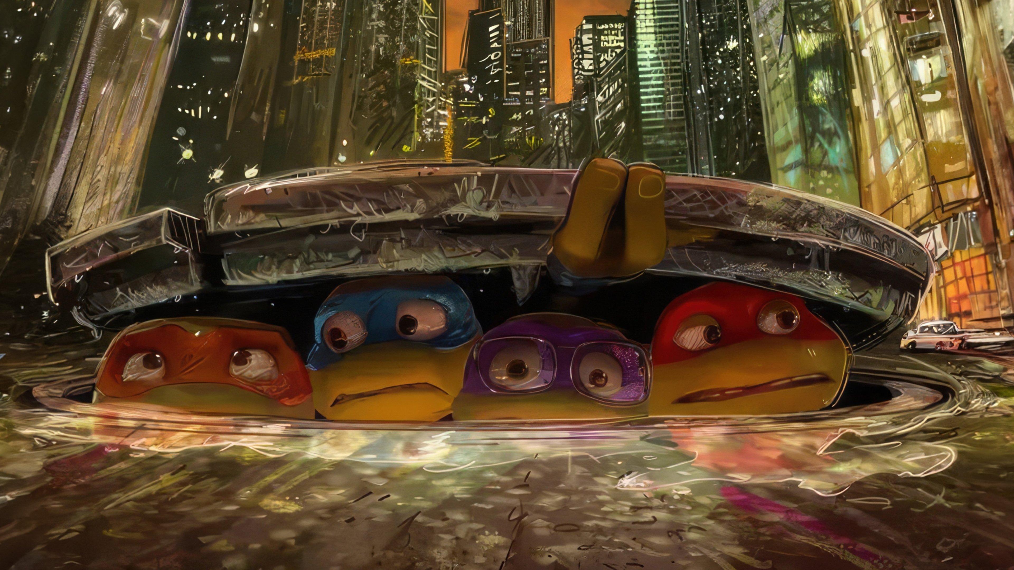 Teenage Mutant Ninja Turtles: Mutant Mayhem 2023 movie scene