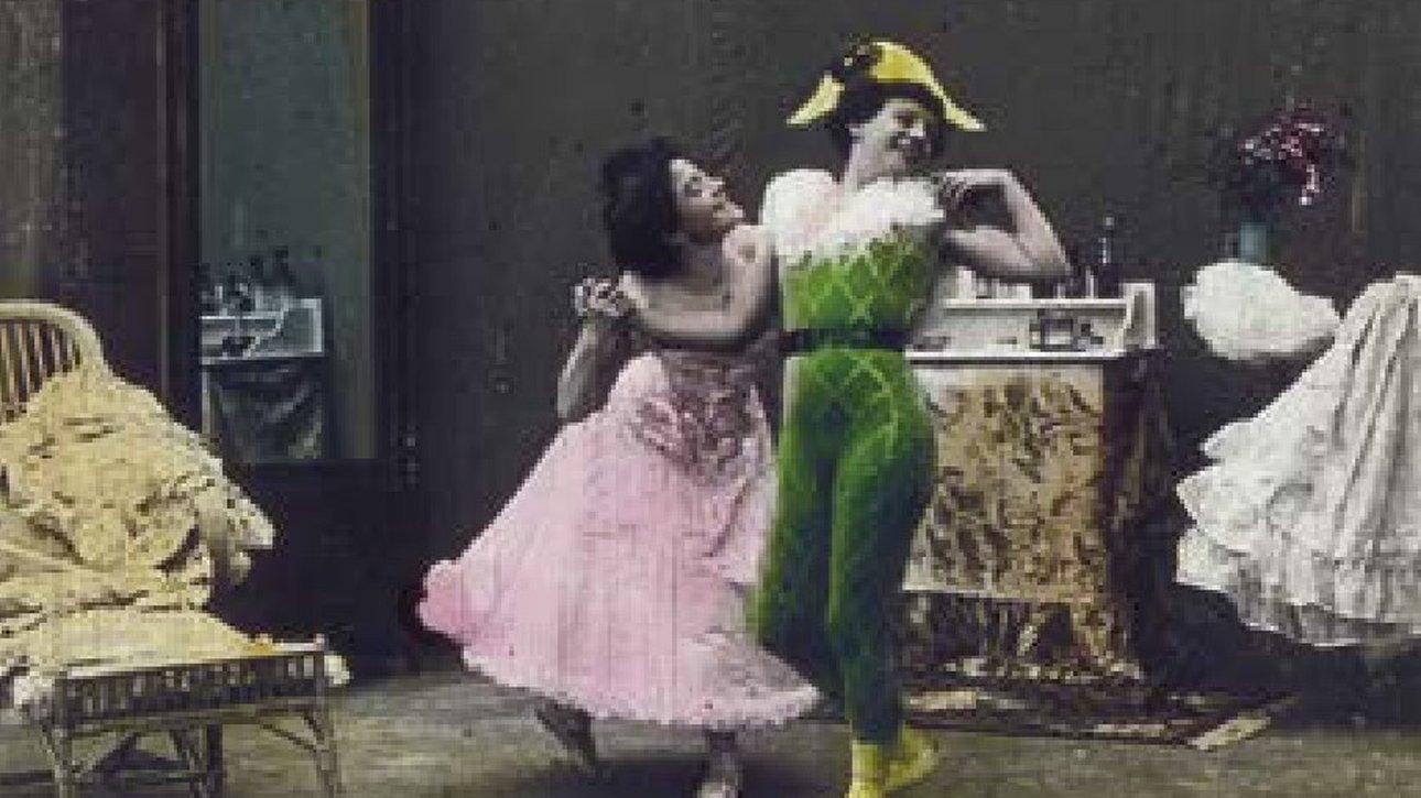 Pierrette's Escapades 1900 movie scene