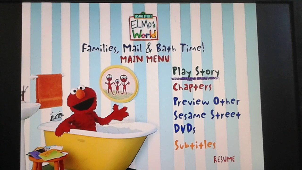 Sesame Street: Elmo's World: Families, Mail & Bath Time! 2004 movie scene