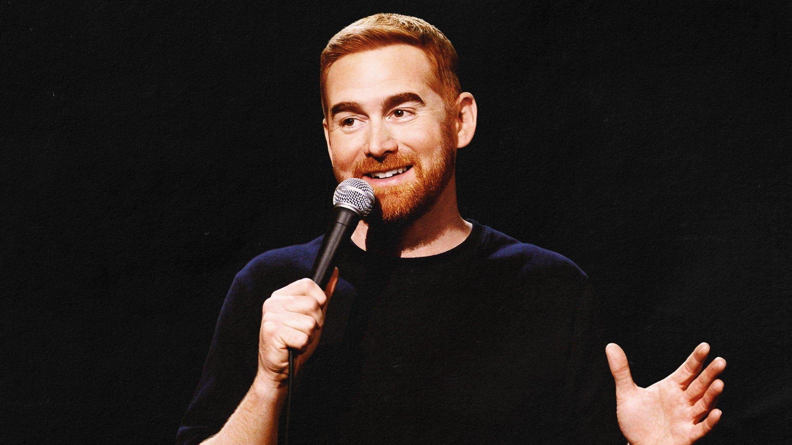 Andrew Santino: White Noise 2025 movie scene