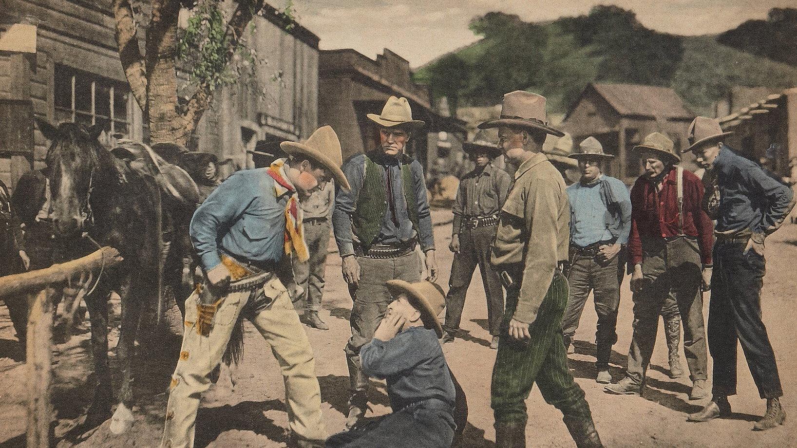 Fightin' Mad 1921 movie scene