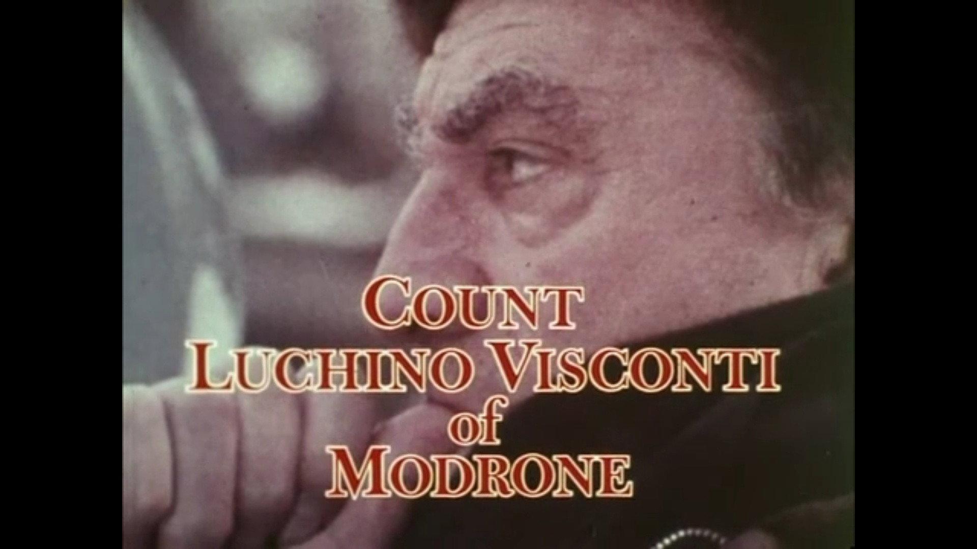 Bailey on Visconti 1972 movie scene