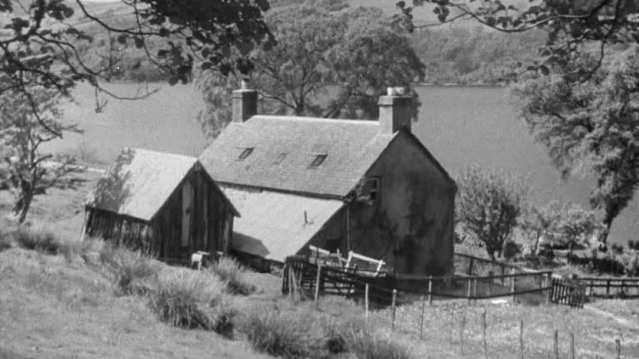 Spotlight on the Highlands 1948 movie scene
