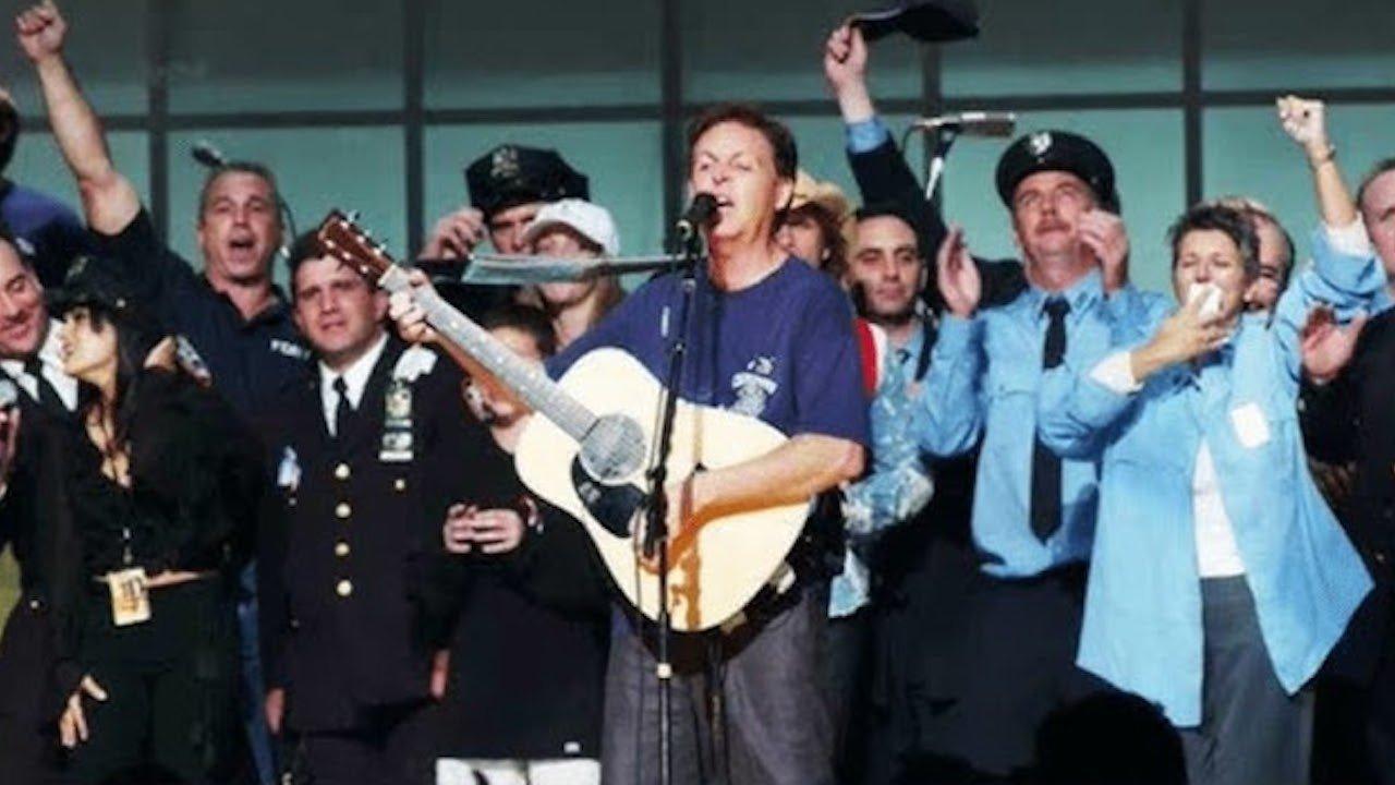 The Concert for New York City 2001 movie scene
