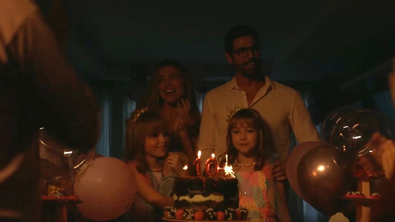 A Happy Family 2024 movie scene