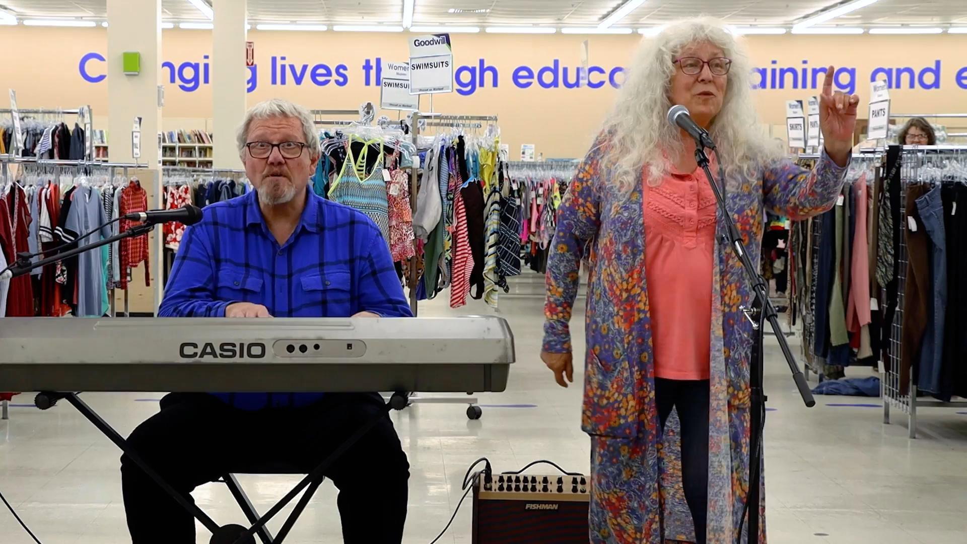 Take Me Thriftin' 2024 movie scene