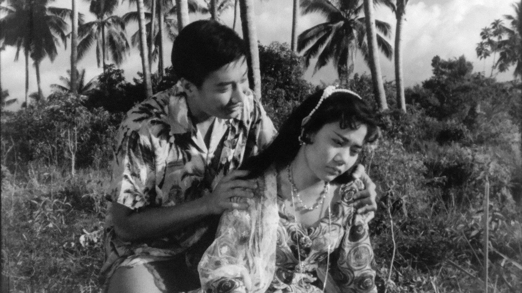 Blood Stains the Valley of Love 1957 movie scene