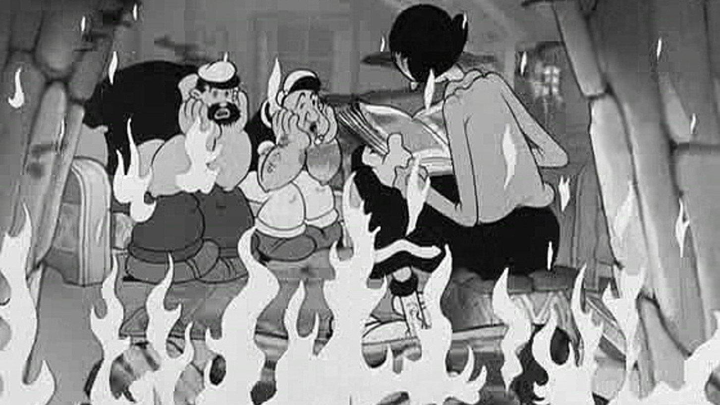 Ghosks Is the Bunk 1939 movie scene