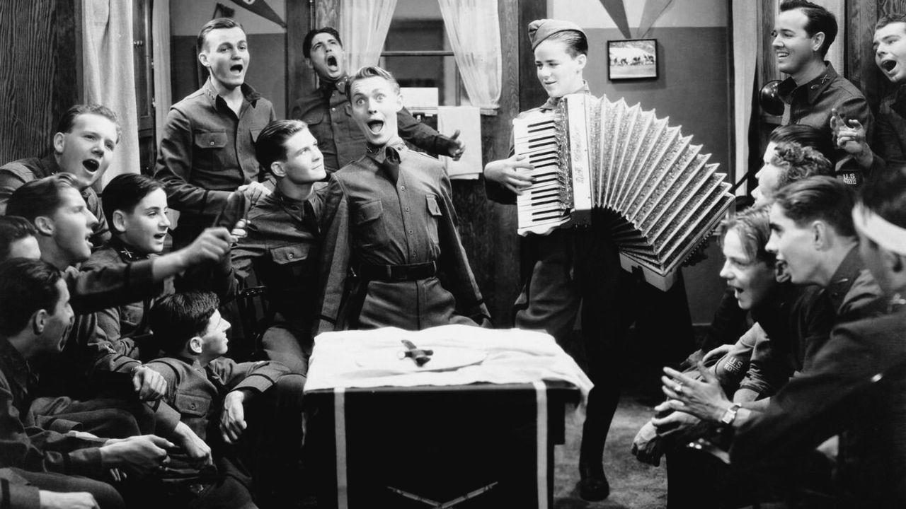 Tom Brown of Culver 1932 movie scene