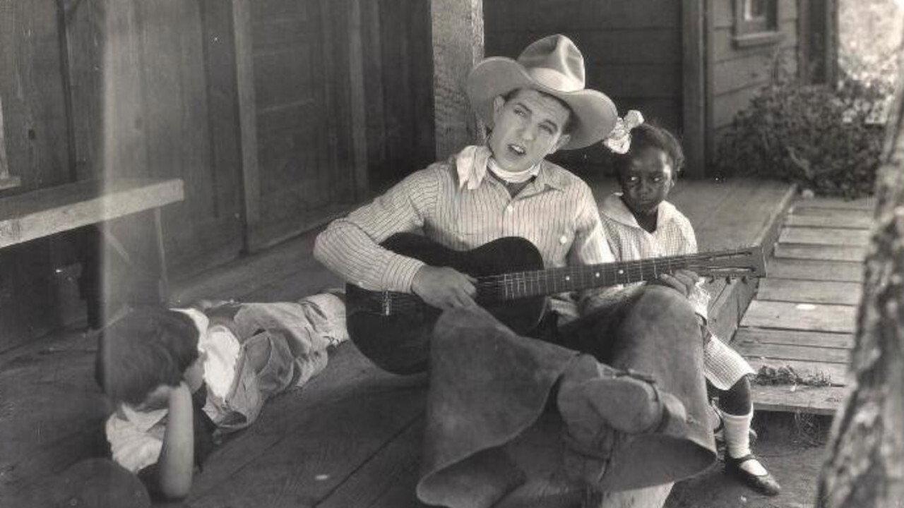 Blazing Days 1927 movie scene