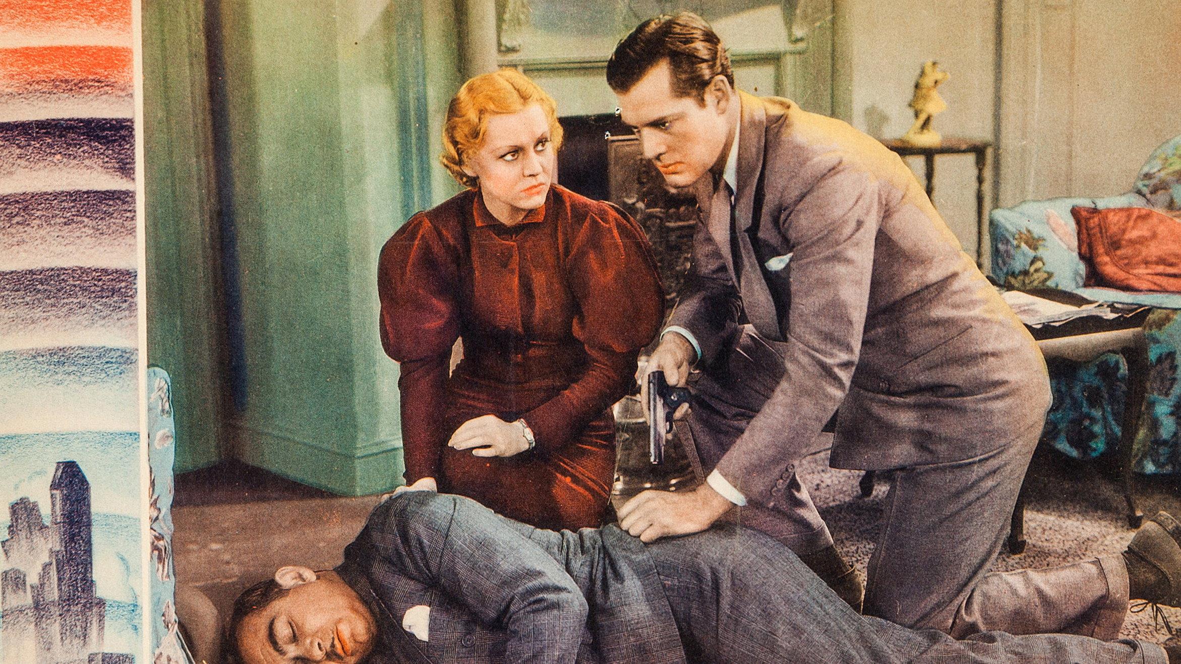 Murder on the Campus 1933 movie scene