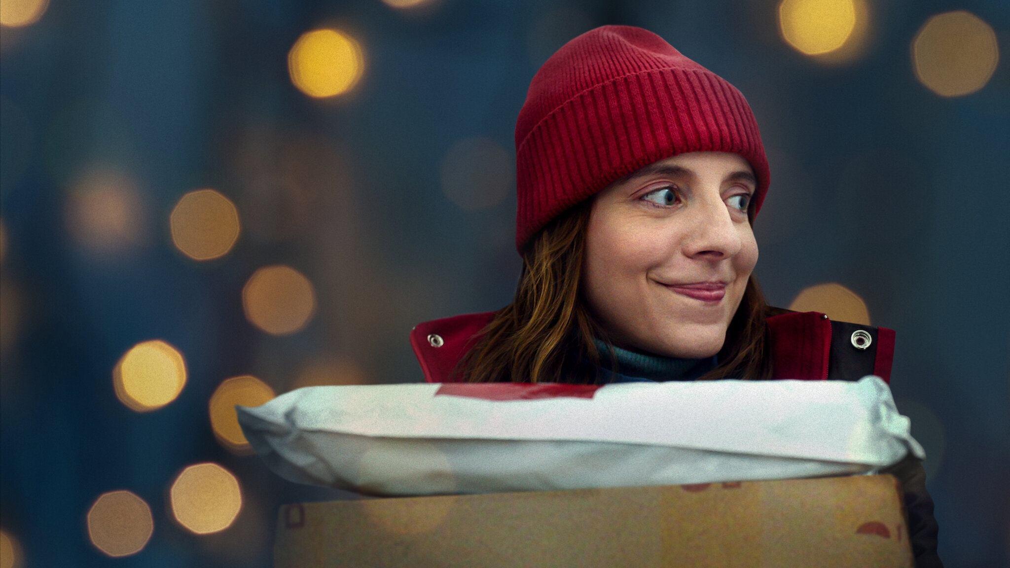 Delivery by Christmas 2022 movie scene