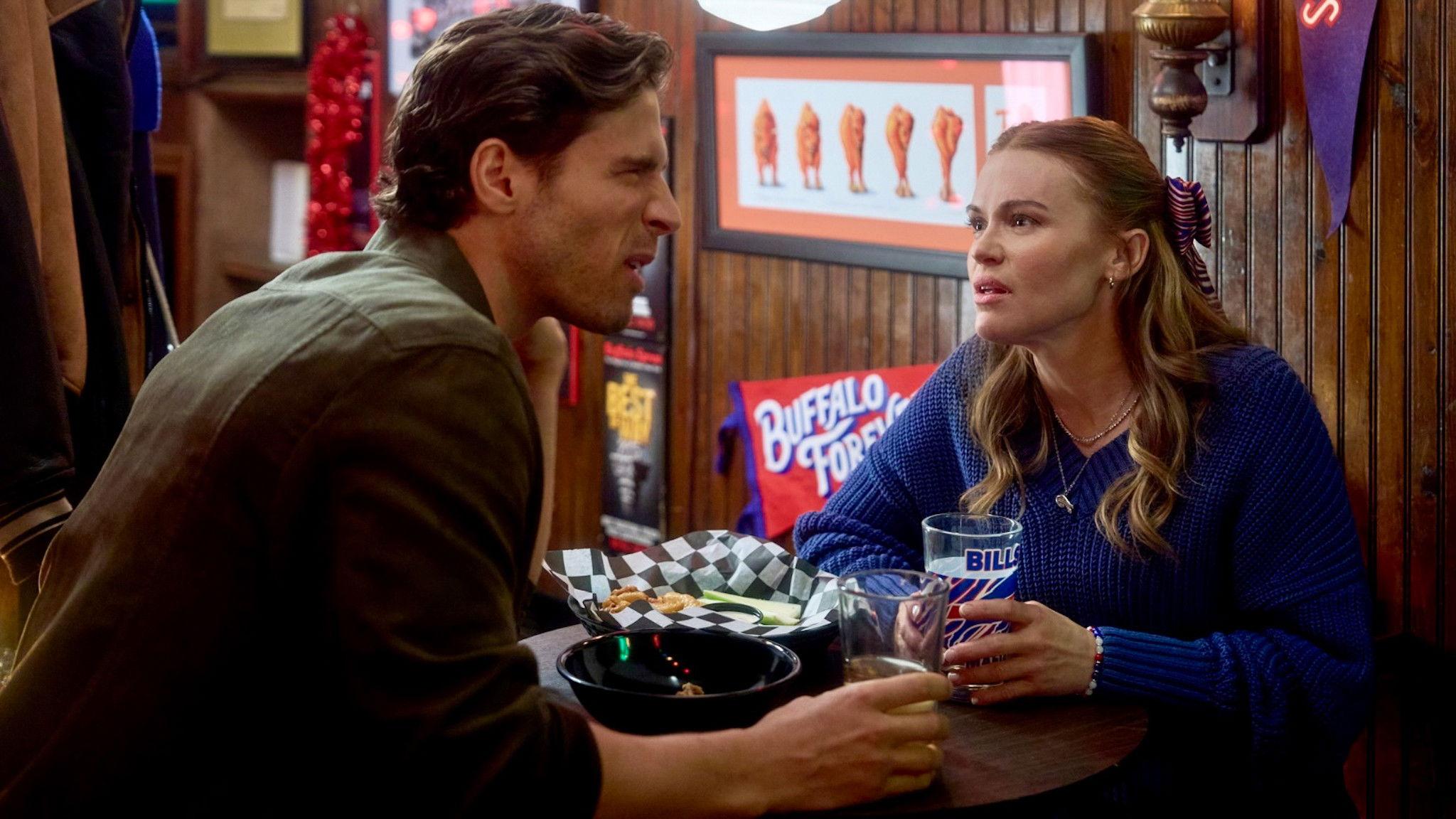 Holiday Touchdown: A Bills Love Story 2025 movie scene