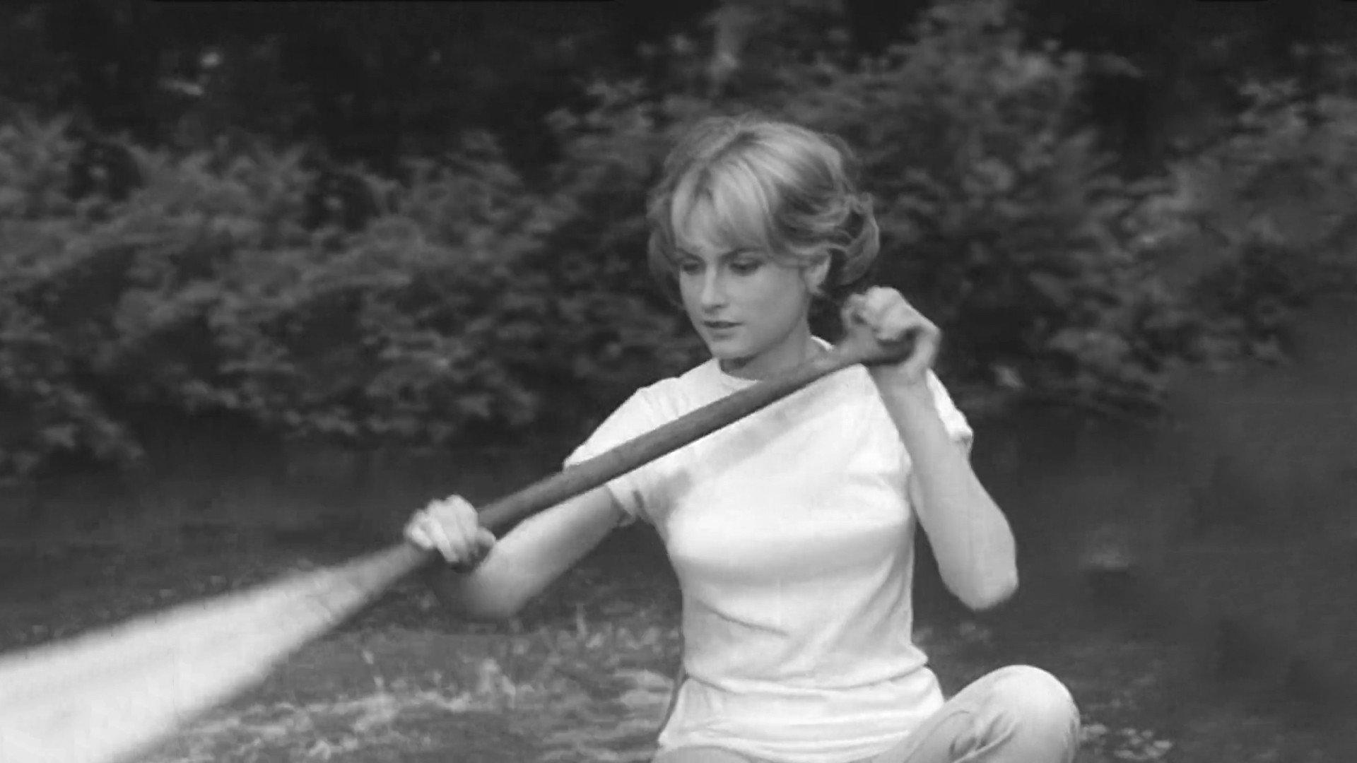 A Bullet in the Gun Barrel 1958 movie scene
