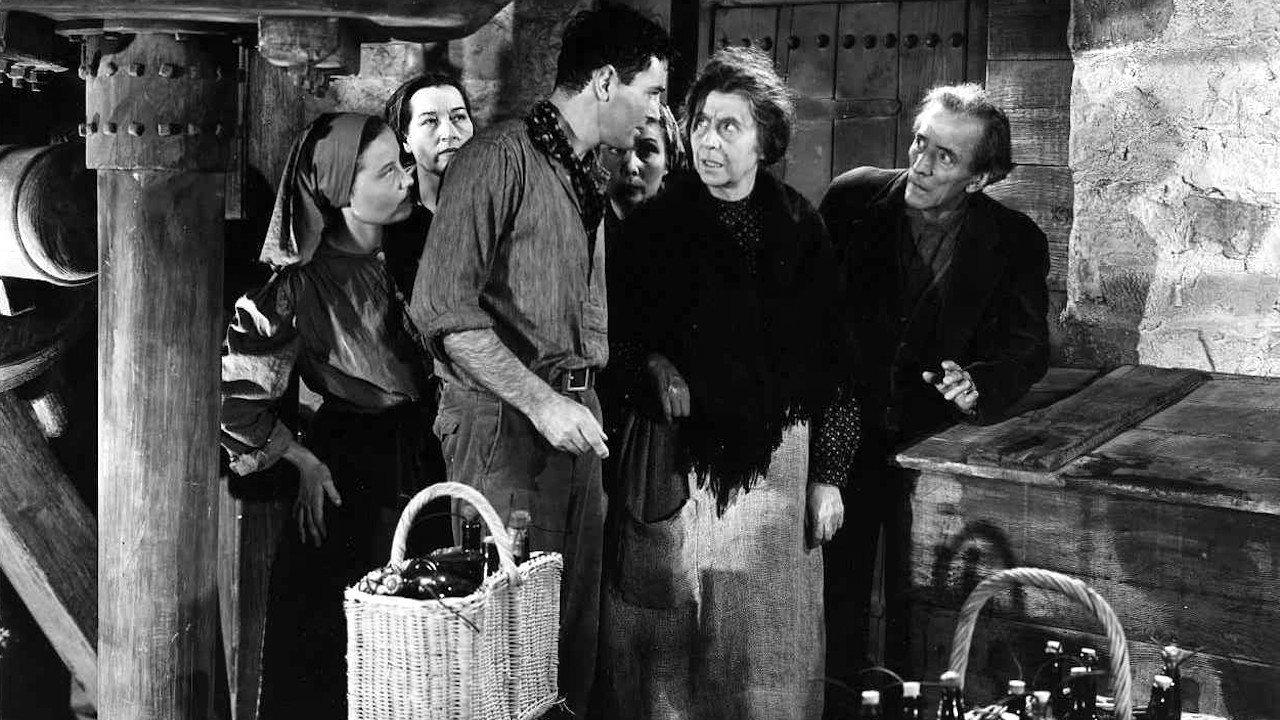 Tonight We Raid Calais 1943 movie scene