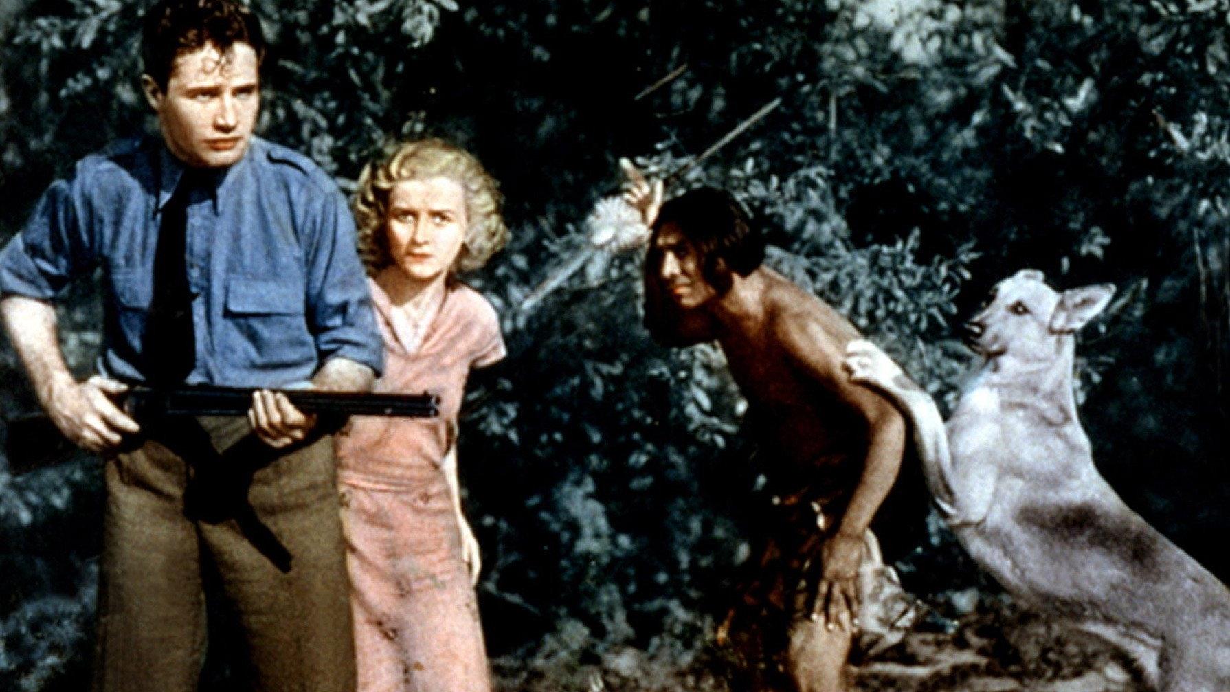The Flaming Signal 1933 movie scene