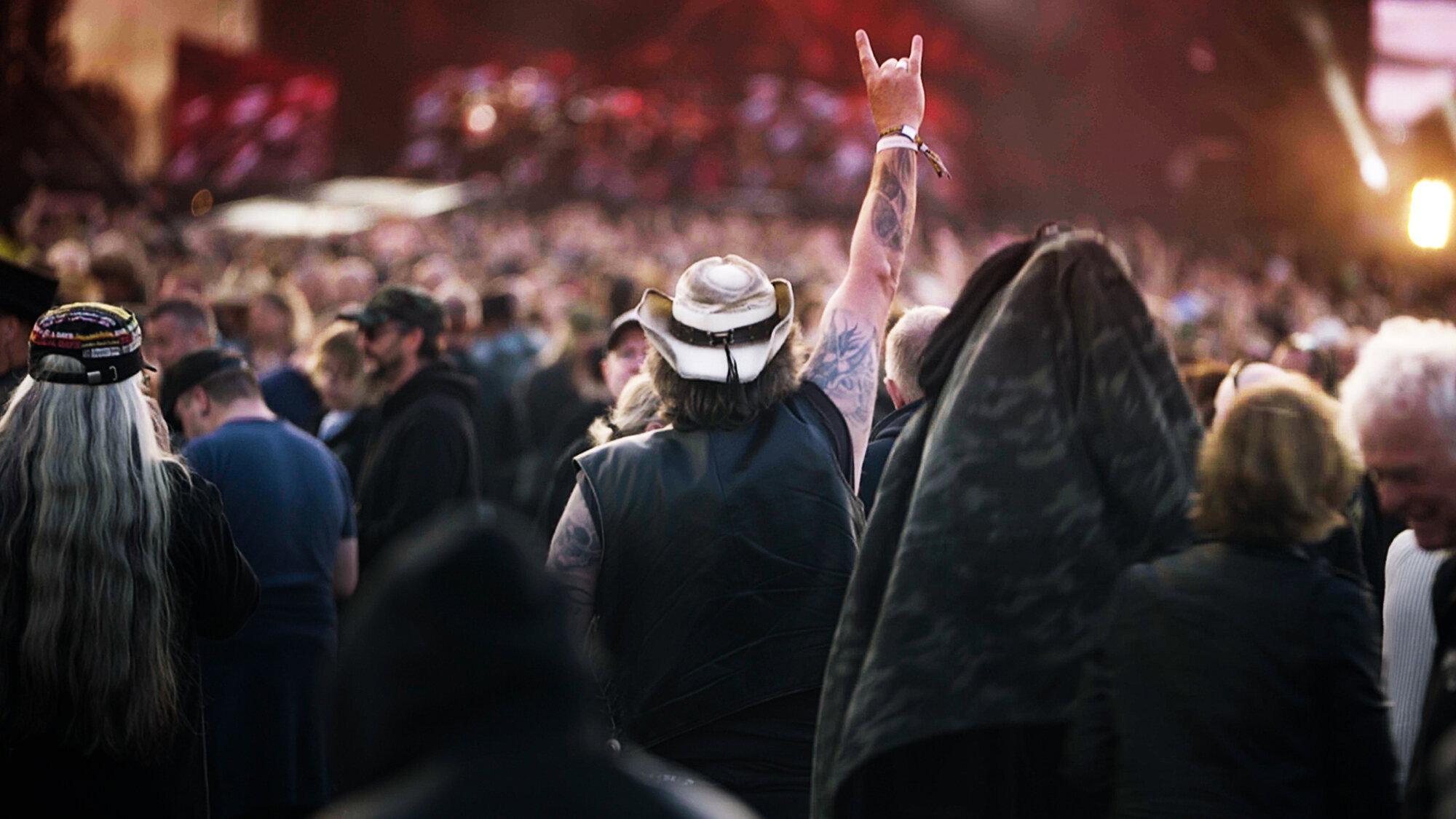Sweden Rock och festivalgeneralen 2025 movie scene