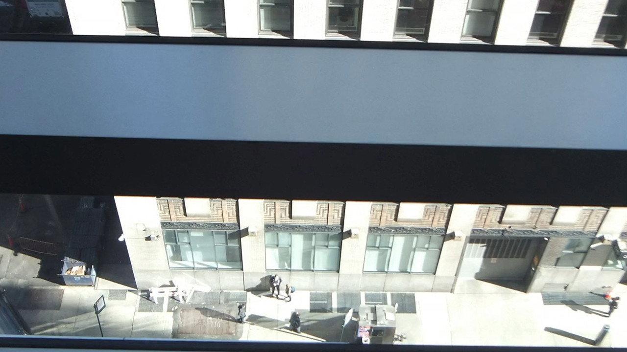 Waiting Room Window 2020 movie scene