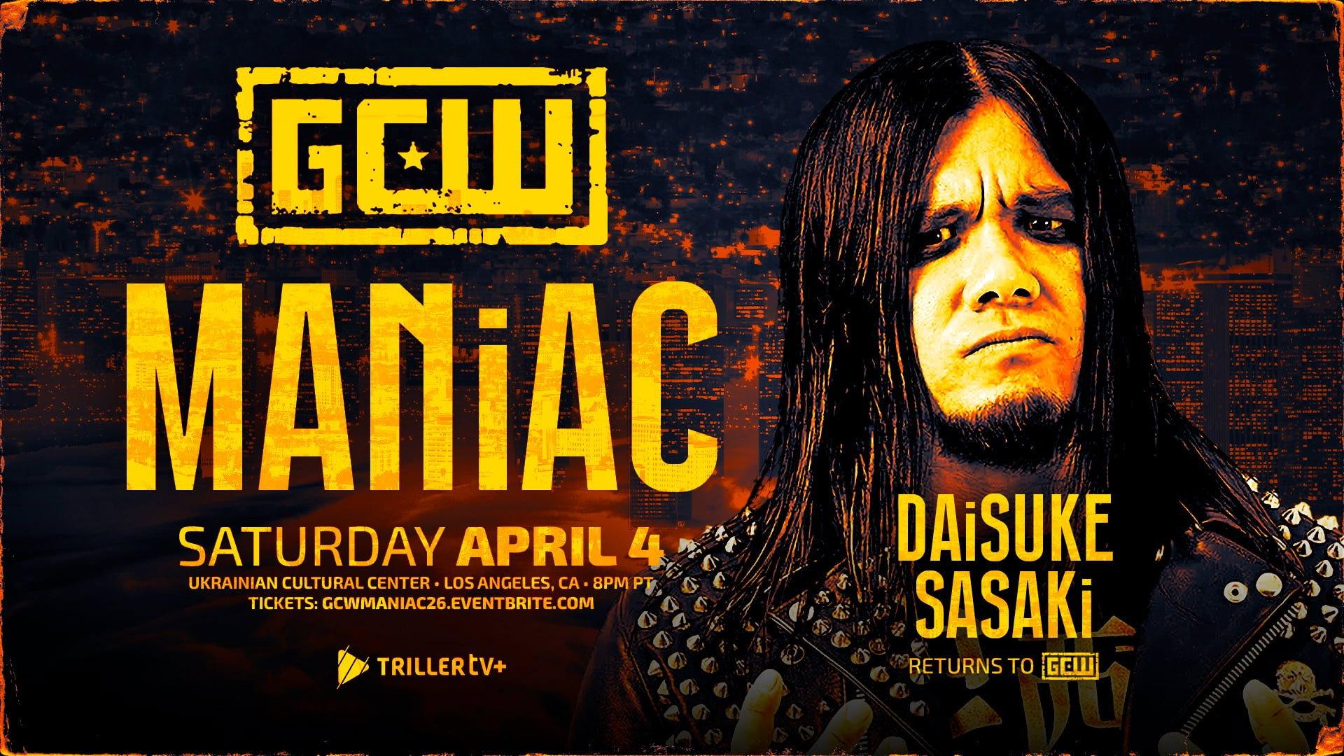 GCW: Maniac 2026 2026 movie scene