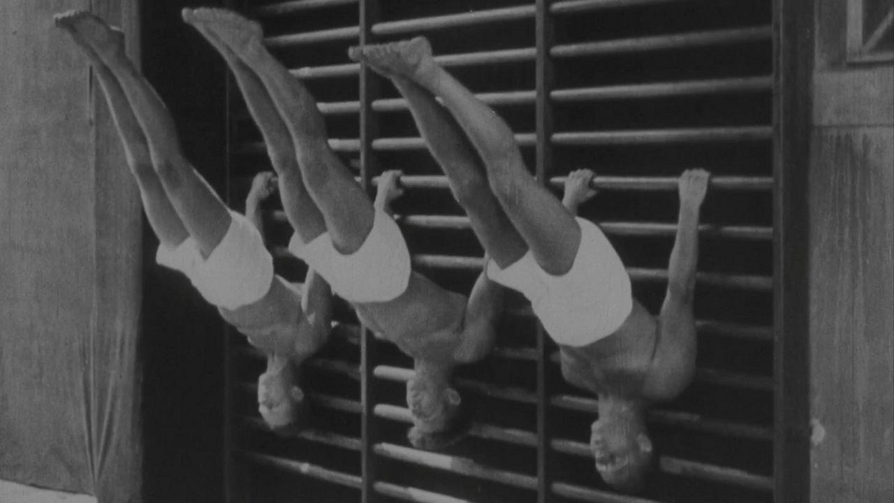 Ways to Strength and Beauty 1925 movie scene