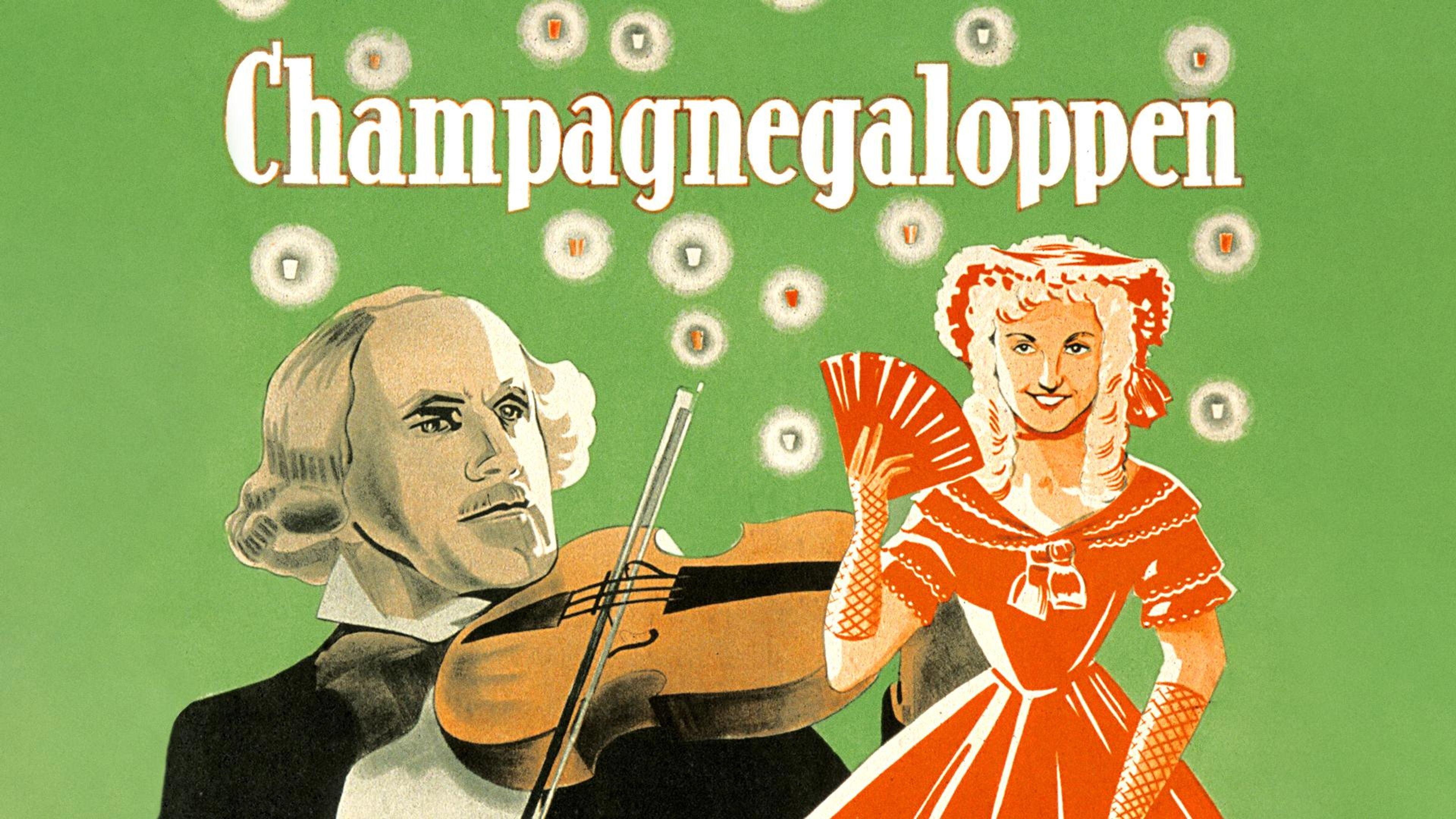 Champagnegaloppen 1938 movie scene