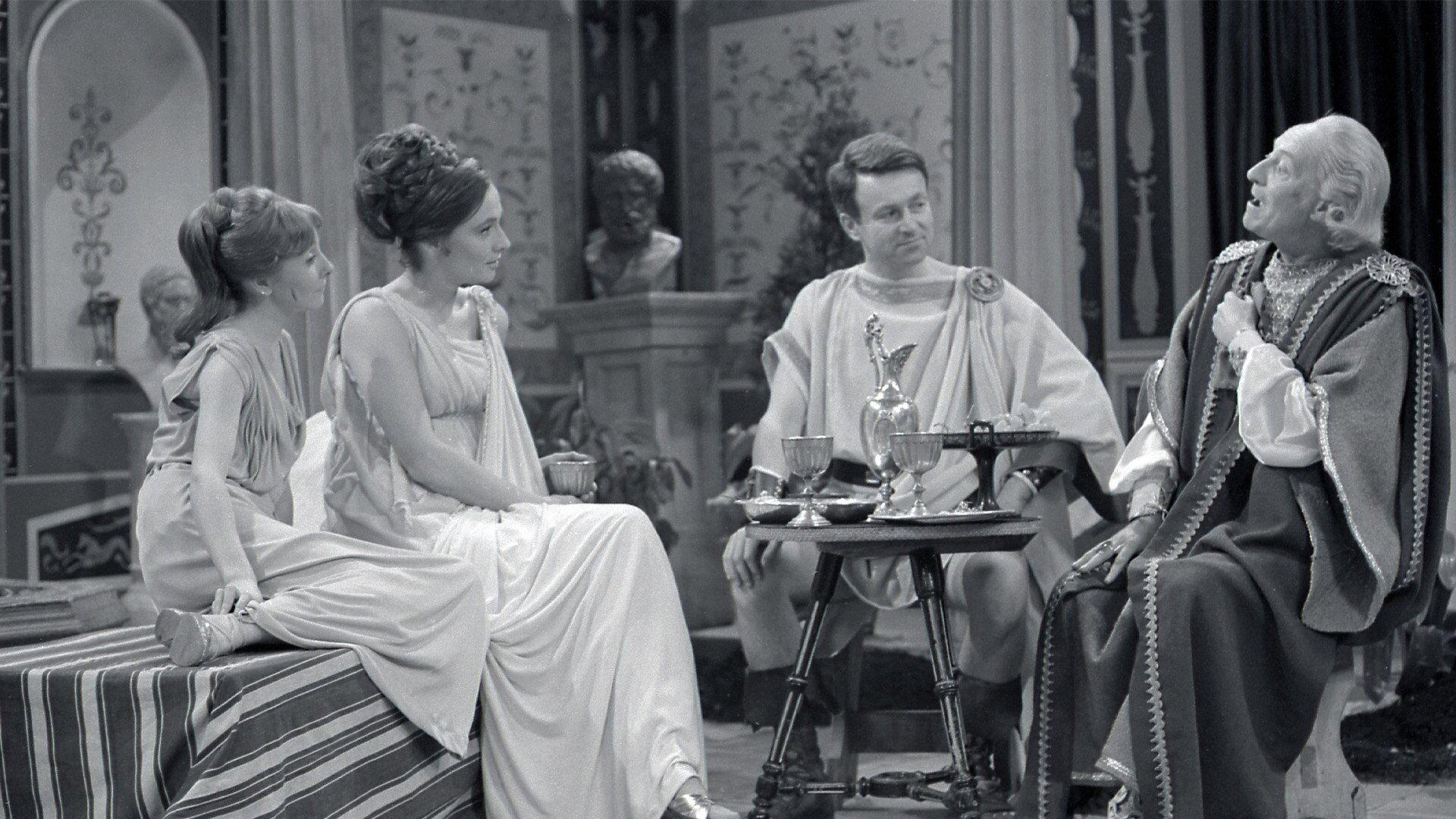 Doctor Who: The Romans 1965 movie scene