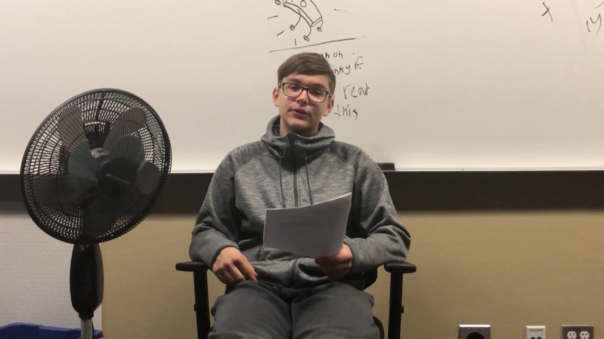 The 8:50 News: Exclusive Interview 2019 movie scene