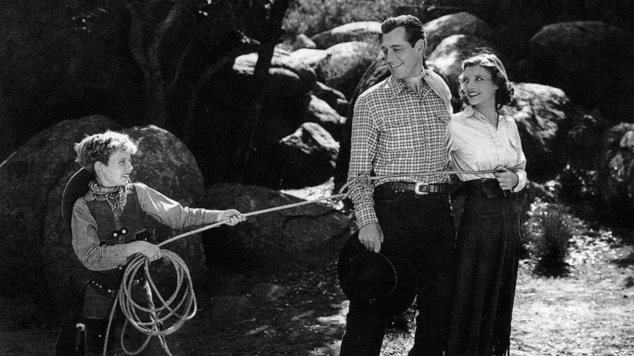 The Cowboy Star 1936 movie scene